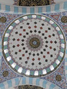 Taştekin Nakkaş Camii kubbesi