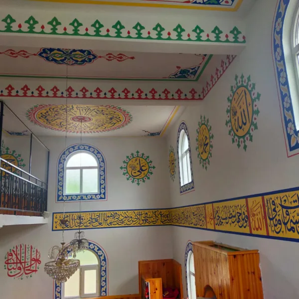 Kahramanmaraş'ta Taştekin Cami Nakkaş Ustası
